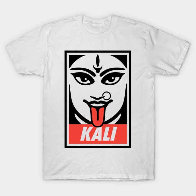 Kali Goddess T-Shirt by tshirtbaba